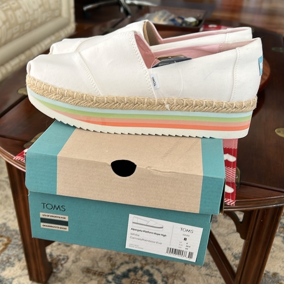 Toms Alpargata Platform Rope High - Picture 2 of 5